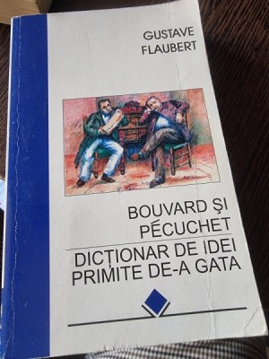Bouvard si Pecuchet. Dictionar de idei primite de-a gata - Gustave Flaubert foto