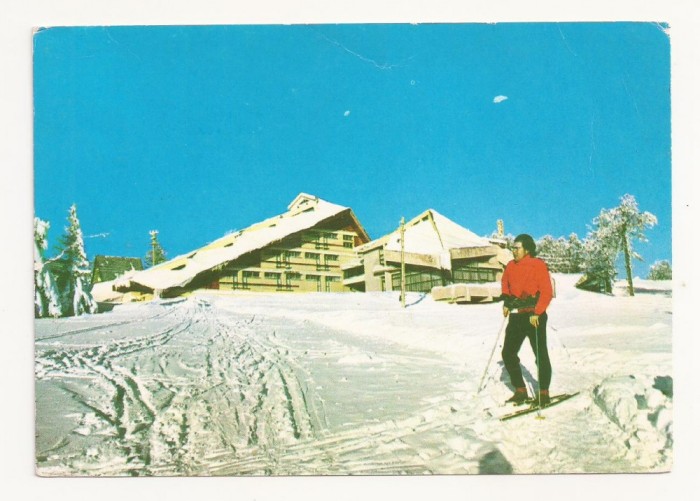 CA11 -Carte Postala- Semenic, Hotel Gozna, circulata