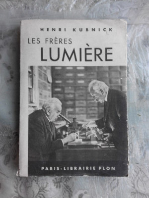 Les freres Lumiere , Henri Kubnick , 1938 foto