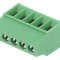 Regletă de Conexiuni PCB 90&deg; 2,54mm 5 Piste 10A
