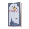 Agenda nedatata, de buzunar, Dracula, foi albe, 7 x 10,3 cm, 120 pg, coperta transparenta, MB247 B3