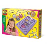 Set creativ copii cu accesorii incluse - Mega set de margele, SES Creative