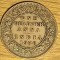 India Britanica - moneda de colectie - 1/4 quarter anna 1936 - George V - bronz