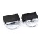 Set 2 x Lampa solara cu lumina LED RGB