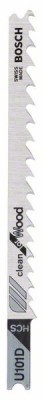 Bosch Set 3 panze ferastrau vertical U 101 D Clean for Wood, 100mm ProAdvanced PowerfulTools foto