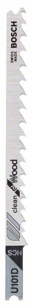 Bosch Set 3 panze ferastrau vertical U 101 D Clean for Wood, 100mm ProAdvanced PowerfulTools