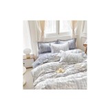 Cumpara ieftin Lenjerie de Pat Dublu, Bumbac Finet, 6 Piese - SIPRR60-511