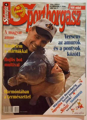 Revista Sporthorgasz folyoirat - 2002, aprilis (pescuit sportiv, maghiara) foto