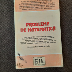 Dumitru Acu - Probleme de matematica DATE IN ANUL 1995 LA EXEMENELE DE ADMITERE