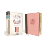 NIV, Journal the Word Bible for Women, Leathersoft, Pink, Red Letter Edition, Comfort Print: 500+ Prompts to Encourage Journaling and Reflection