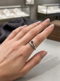 Inel din Argint 925 in Forma de Chibrit cu Pavaj din Zirconia Negre, Marimea 57