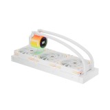 Cumpara ieftin Cooler Procesor 1stPlayer CC 360 white, ARGB, compatibil AMD/Intel, Concept Cooling