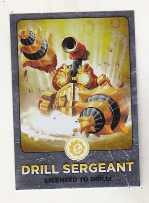 bnk crc Topps 2012 - Skylanders Giants 136 - Drill Sergeant foto