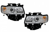 Faruri LED DRL compatibil cu VW T4 Transporter Long Nose (1996-2003) Multivan Crom SWV31GXC