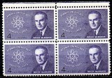 SUA 1962, McMahon, Atom, serie neuzata, MNH, Nestampilat