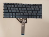 Tastatura Laptop, Lenovo, IdeaPad Pro 5 14AHP9 Type 83D3, iluminata, Frost Blue, layout US