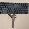 Tastatura Laptop, Lenovo, IdeaPad Pro 5 14IMH9 Type 83D2, iluminata, Frost Blue, layout US