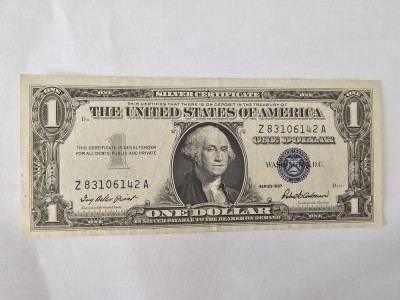 Sua 1 Dollar 1957 Silver Certificate foto