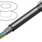 Cablu RS232/RS485 30m PVC Crom 30V 120&Omega;