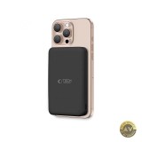 Baterie Externa Wireless Tech-Protect PB24 LifeMag 10000mAh 15W PD + FQI 1 x QI - 1 x USB-A - 1 x USB-C Neagra