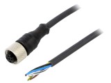 Cablu de conectare M12 PIN 5 drept 25m 24VAC 4A IP67