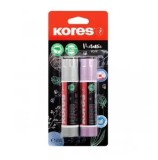 Lipici solid Kores, metlizat, 20 g, set 2 bucati