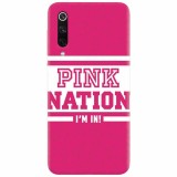Husa silicon pentru Xiaomi Mi 9, Pink Nation