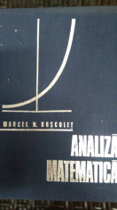 Analiza Matematica - Marcel N. Rosculet ,549783 foto