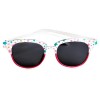 Ochelari de soare copii Martinelia Stars, protectie UV400, +3 ani, Alb/Rosu