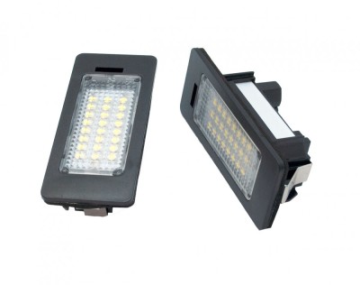 Set 2 Lampi LED placute numar BMW X1 E84 2009~, F25 2011~ foto