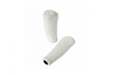 Mansoane piele-pvc, wi1164c, 135mm, alb, Pegas