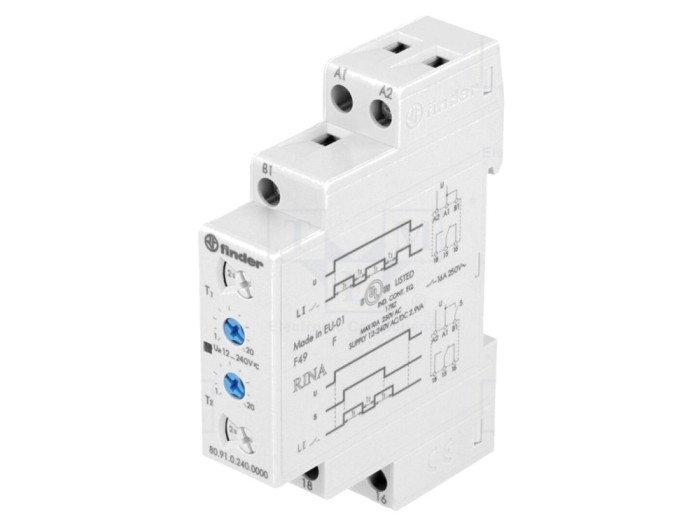 Timer digital 0,1s-24h SPDT