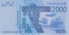 Bancnota Statele Africii de Vest 2.000 Franci 2012 - P716K UNC ( Senegal )