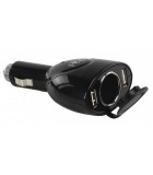 Alimentator bricheta auto dual USB 1A +slot bricheta mama HQ