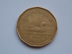 ONE DOLLAR 1989 CANADA foto