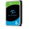 HDD Video Surveillance SEAGATE SkyHawk 8TB CMR, 3.5&quot;, 256MB, SATA, RV Sensors, Rescue Data Recovery Services 3 ani, TBW: 180, Health Management &quot;ST800