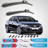 Cumpara ieftin Ștergătoare Volkswagen Passat B6 (2005&ndash;2010) TeamCar&reg; &ndash; Set față