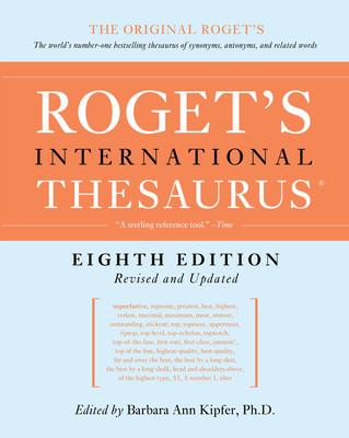 Roget&amp;#039;s International Thesaurus, 8th Edition foto