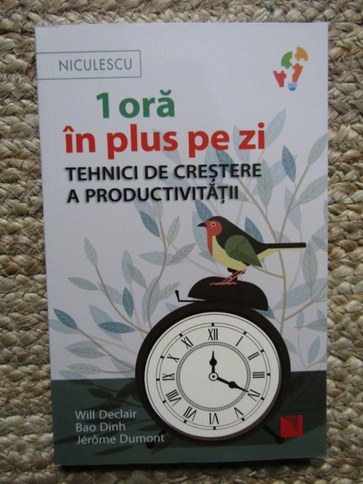 Will Declair , Bao Dinh, Jerome Dumont - 1 ora in plus pe zi. Tehnici de crestere a productivitatii