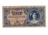 Ungaria 1945 - 500 pengo, puțin circulata
