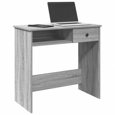 vidaXL Birou Gri Sonoma 80x40x75 cm lemn prelucrat 860477 foto