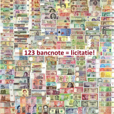 LICITATIE DE VACANTA: 123 BANCNOTE DIFERITE NECIRCULATE, FARA DUBLURI de la 1LEU foto