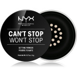 NYX Professional Makeup Can&#039;t Stop Won&#039;t Stop pudra culoare 01 Light 6 g