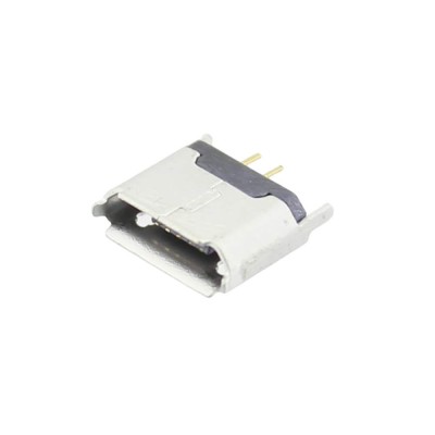 Conector micro USB, vertical, 5 pini, USB 2.0, contacte aurite, 503230 foto