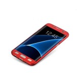 Cumpara ieftin Husa FullBody MyStyle Red pentru Samsung Galaxy J5 2017 acoperire completa 360 grade cu folie de protectie