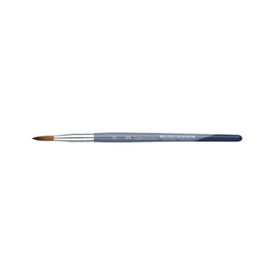 Pensula Par Sintetic Faber-Castell Creative Studio, Numarul 8, Varf Rotund, Pensule Faber-Castell, Pensule pentru Pictura, Rechizite, Pensule Desen, P foto