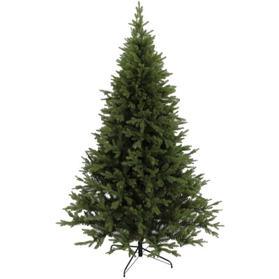 Brad Artificial de Craciun cu Ace 3D PE Nordmann Verde 230cm foto