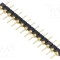 Conector şir pini tată 14 PIN 2,54mm aurit THT SAMTEC