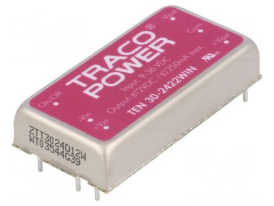 Convertor DC/DC 30W 9-36V la 12V/-12V foto