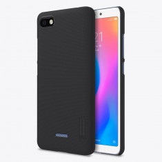 Husa Xiaomi Redmi 6A, Nillkin Super Frosted + Stand Telefon, Negru foto